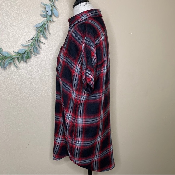 Madewell ~ Courier Shirtdress in Rollins Plaid - Picture 4 of 8